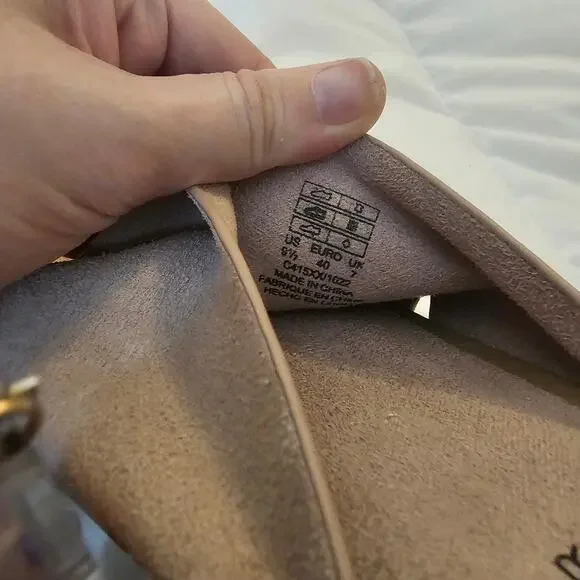 Kelsi Dagger Brooklyn Blush Pink Suede Platform Clog Slide Sandals NWOT 9.5 - Picture 7 of 7